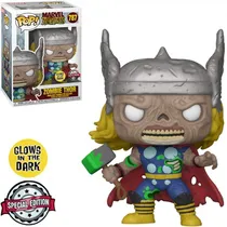 Funko Pop Marvel Zombies Thor Glows *Ex* 787