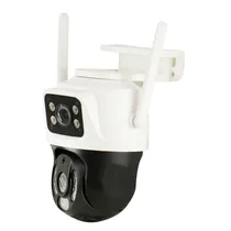 Câmera de Segurança IP Hye HYE-E7705T3 - 3.6MM+3.6MM - 3MP+3MP - Wi-Fi - 2 Antenas - Branco e Preto