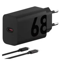 Carregador Motorola Turbo Power 68W USB-C - Preto  Carregador ...
