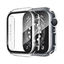 Funda Protectora Wiwu WI-JD108 2 En 1 para Apple Watch 49 MM Transparente