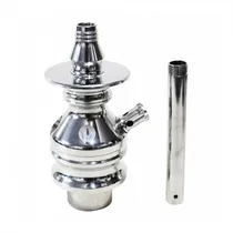Stem Hookah King Tower Prata