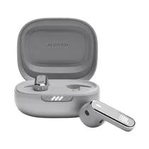 Fone de Ouvido JBL Live Flex - Bluetooth - com Microfone - Prata