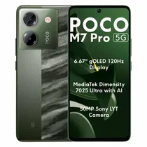 Smartphone Xiaomi Poco M7 Pro 5G Global 256GB 8GB Ram Dual Sim Tela 6.67" - Verde
