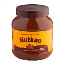 Creme de Avelã Nutkao Tradicional Pote 750G