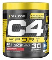 Cellucor C4 Sport Pre-Workout Fruit Punch (30 Porções) 270G