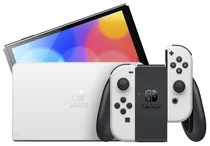 Console Nintendo Switch Oled 64GB Branco (Japonês) (Caixa Feia)