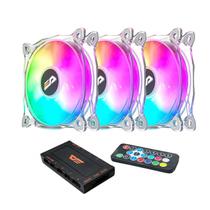 Cooler Fan Aigo Darkflash CF8 Pro Kit 3IN1 Argb c/Controladora