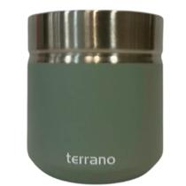 Terrano Guampa Acero Doble Capa Folkie AC403050467 Acero/Metal 180ML Olive Green