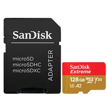 Cartao Microsd 128GB Sandisk Extreme 190MB/s 4K SDSQXAA-128G-GN6AA  Cartao Micr...
