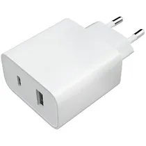 Adaptador de Tomada Xiaomi AD332EU USB/USB-C de 33 Watts - Branco