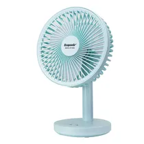 Ventilador de Mesa Ecopower EP-V004 6" 3VEL/3PAS/Recarregável/Bivolt - Azul Ceu