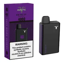 Vaper Ignite V40 4000 Puff Blue Razz Ice Vaper Ignite V40 4000 Puff Blue Razz Ice