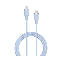 Cable Devia F11 USB-C A USB-C 1.2M Azul