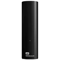 HD Externo Western Digital 14TB WD Elements 3.5" WDBWLG0140HBK - Preto