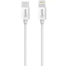 Cabo USB-C para Lightning Quanta QTCTL70 1.2 Metros - Branco