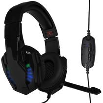 Headset Satellite GH-402 com USB-C para PC/Smartphone e Tablet - Preto