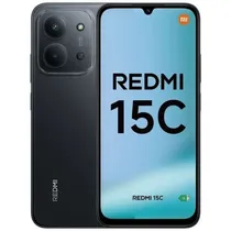 Celular Xiaomi Redmi 15C Dual Sim de 256GB/8GB Ram de 6.9″ 50MP/8MP – Midnight Black (Global)