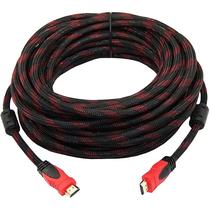 Generico Cables Y Conectores HDMI HDTV Cable 4K 15M Negro/Rojo