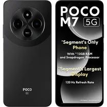 Smartphone Xiaomi Poco M7 DS Lte 8/256GB 6.88" 50/8MP A15 - Black (US)