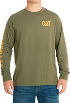 Camiseta Manga Longa Caterpillar 4010487 13969 - Masculina
