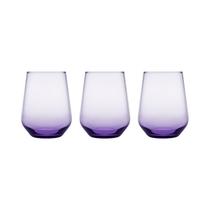 Set de Vasos Pasabahce Allegra 41536 425ML Lila 3 Piezas