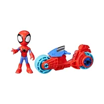 Figura Con Vehículo Hasbro Marvel Spidey And His Amazing Friends F6777 Surtido 1 Pieza