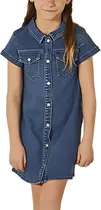 Vestido Orchestra Hfiqrc-BLC Denim - Feminino