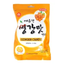 Bala Coreana Mammos Gengibre Pacote 80G