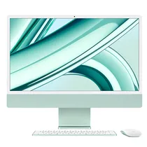 Apple Imac MQRP3LL/ A M3 8-Core / Memória 8GB / 512GB SSD / Tela 24 - Retina 4.5K / 10-Core GPU / 16-Core Neural - Green