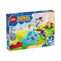 Juguete de Construcción Lego Sonic The Hedgehog Sonic's Campfire Clash 77001 177 Piezas