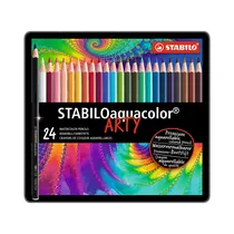 Lápiz de Color Stabilo Aquacolor Arty 1624-5 24 Unidades