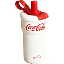 Garrafa Térmica Nonoo Coca-Cola HGA-500-001A-Ke com Canudo - Branco 500ML