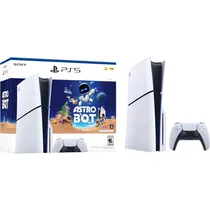 Console Sony Playstation 5 Slim CFI-2015 Disk 1TB SSD Astro Bot Bundle - White/Black