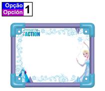 Quadro Didatico Reversivel Disney Frozen Ditoys - 2357 (Diversos)