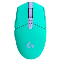 Mouse Logitech G305 Lightspeed Kda - Sem Fio - 12000 Dpi - 6 Botões - Verde Mint  Mouse Logit...