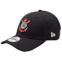 Bone New Era 9FORTY Ajustavel (NEV23BON123) Corinthians Paulista - Preto