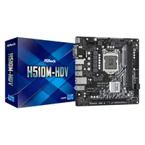 Placa Mãe Asrock H510M-HDV LGA 1200 DDR4 Micro ATX