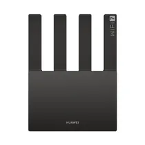 Roteador Wireless Huawei Wifi BE3 WUKUN-BE32 - 2882/688 MBPS - Dual-Band - 4 Antenas - Preto  Roteador Wi...