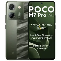 Smartphone Xiaomi Poco M7 Pro 5G Dual Sim 12GB+256GB 6.67? - Verde 64829