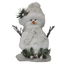 Figura Navideña Hombre de Nieve Snowman 20*7*20