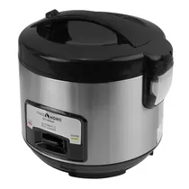 Panela Elétrica para Arroz Free Home FR-A404 / 4 Litros / 700W / 220V - Prata/ Preto