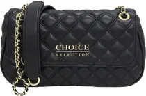 Bolsa Choice K226/401 Black/Gold - Feminina