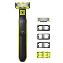 Barbeador Philips Oneblade QP2824/10 Recarregável - Preto/Verde