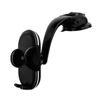 Soporte Universal de Celular para Auto Quanta QTSCA10 Negro