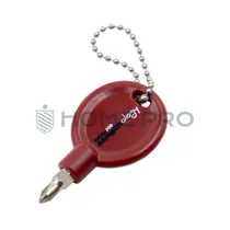 Chave Philips para Regulagem de Máquina Barberology Vermelho