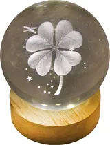 Lâmpada Esfera de Cristal RQLP00M-8 Trebol