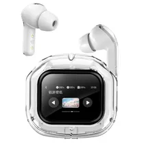 Fone de Ouvido Sem Fio Luo LU-K140 com Bluetooth V5.3 e Tela Touch - Branco
