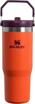 Garrafa Térmica Stanley Classic Iceflow Flip Straw Tumbler 887ML - Plum Tigerlily