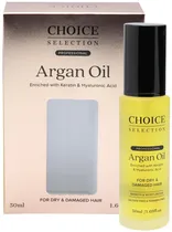 Tratamento para Cabelo Choice Selection Argan Oil Keratin & Hyaluronic Acid - 50ML