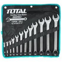 Jogo de Chaves Combinadas Total THT1022122 12 Peças